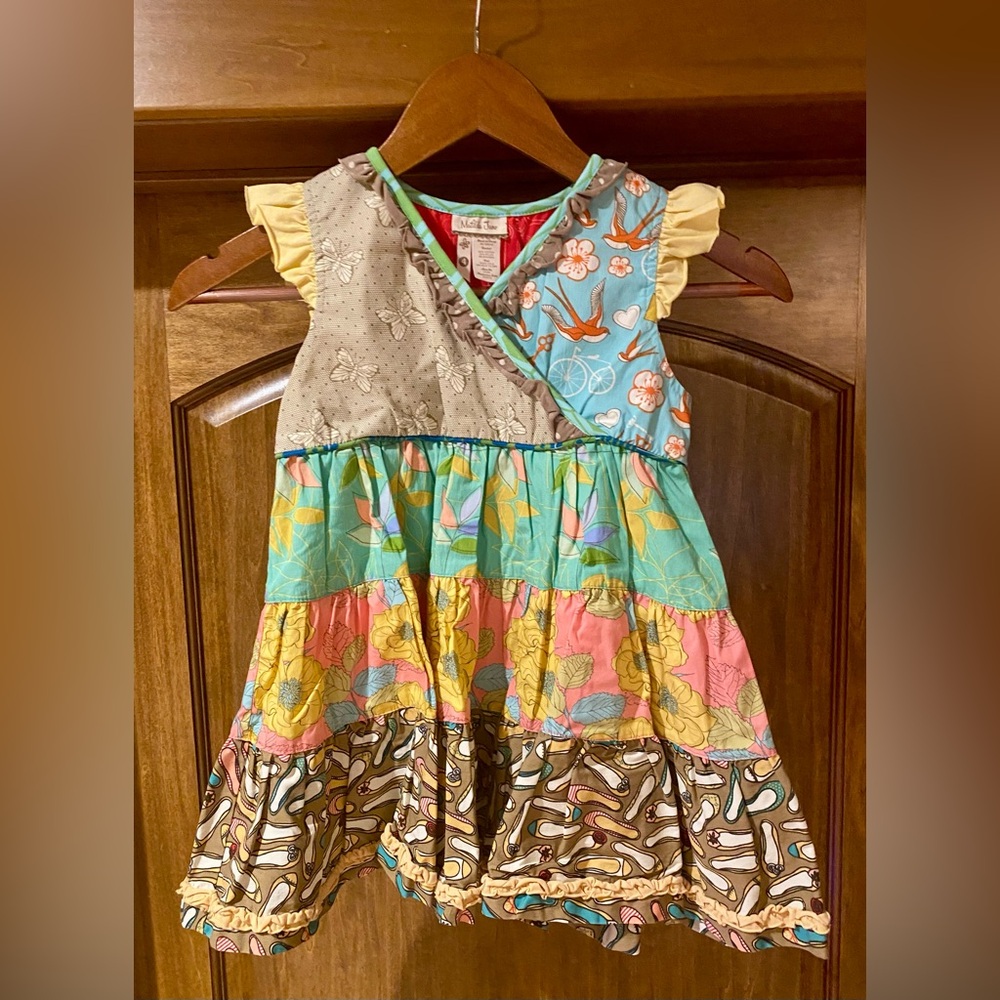 Matilda Jane Colorful Patchwork Kids Dress